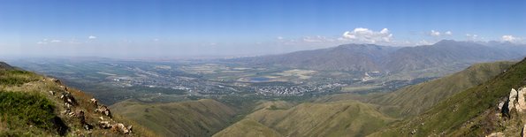 Вид на Текели. Панорама ~1,5 Гигапиксел.