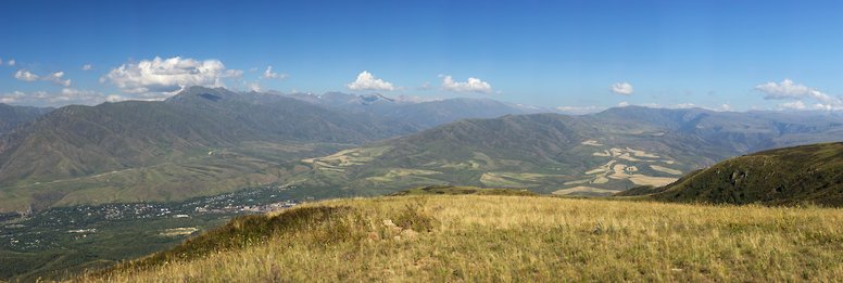 Вид на Текели 3. Панорама ~0,8 Гигапиксел.