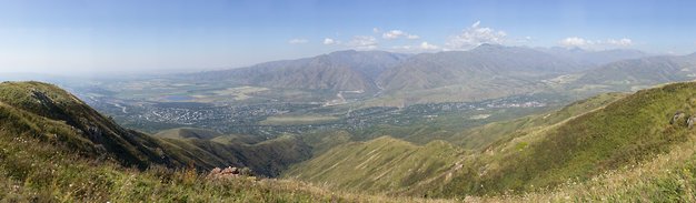 Вид на Текели. Панорама ~1,8 Гигапиксел.